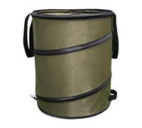 Sacchi Per Giardinaggio Cestino for rifiuti da giardino con manici, pieghevole, portatile, for foglie, for prato, giardino, erbacce(L)