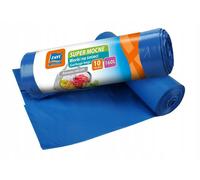 Sacchi per la spazzatura resistenti, blu, 10 pezzi, 160 l