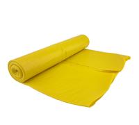 Sacchi per la spazzatura spessi 50 micron, resistenti, in rotolo da 25 pezzi -