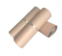 Sacchi Per Pacchi 50 pezzi PE Poly Mailer Mailing Bag Express Box Abbigliamento T-shirt Busta Guanti in plastica Sacchetti adesivi for rifiuti(Coffee,28x42cm)