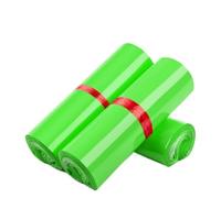 Sacchi Per Pacchi 50 pezzi PE Poly Mailer Mailing Bag Express Box Abbigliamento T-shirt Busta Guanti in plastica Sacchetti adesivi for rifiuti(Green,28x42cm)