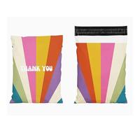 Sacchi Per Pacchi 50 pz/lotto Posta Sacchetti di Sacco Imballaggio Busta Impermeabile Borse Giraffa 10 * 13 Pollici Corriere Borsa Stampa Personalizzata Logo(25.5X37cm 50pcs-09)