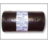 SACCHI PER PATTUMIERA 55X70 1KG NERO 32LT 28MY