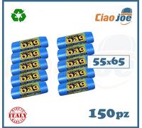 100 Sacchi Raccolta Differenziata Buste Immondizia 70x110 Sacchetti Spazzatura