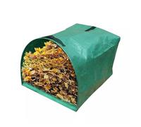 Sacchi per Rifiuti da Giardino Contenitore for la raccolta delle erbacce da cortile, foglie da giardino, fiori, rifiuti, sacco di grande capacità, manici, foglie cadute, sacchi della spazzatura