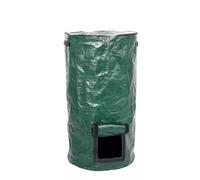 Sacchi per rifiuti da giardino, Sacchetto for compost organico con coperchio, sacco for compost, cestino pieghevole for giardino, cortile, ambiente, organico