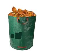 Sacchi per rifiuti da giardino, Sacco for potature di piante da 60L-400L con manici for giardinaggio, detriti, erba tagliata, prato, piscina(120l 32gallon)