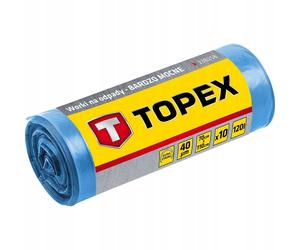 Sacchi per rifiuti TOPEX 120 L blu 40 micron