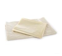 Sacchi per rifiuti XXL, 250 litri, 10 pezzi, 70x55x150 cm, traslucidi, materiale riciclato, per giardino e edilizia