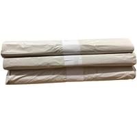 SACCHI PER SPAZZATURA 70X110 COL BIANCO 30 MICRON 100/200 ROTOLI BUSTE IMMONDIZI