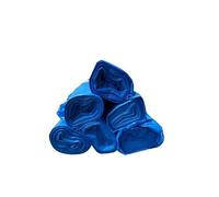 SACCHI PER SPAZZATURA 70X110 COLOR BLU 30 MICRON 100/200 ROTOLI BUSTE IMMONDIZIE