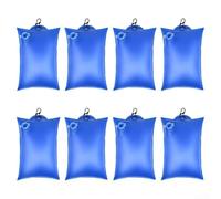 Sacchi pesi in PVC per coperture per piscine, 8 pezzi con ganci, adatti per piscine fuori terra per mantenere la posizione di copertura in inverno