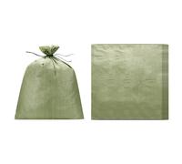Sacchi sabbia 100x115cm grigio 5pz, per polipropilene
