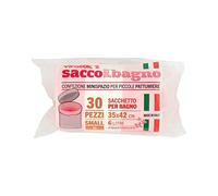 Sacchi Spazzatura Bagno Rosa 35X42 Rotolo, 30Pz