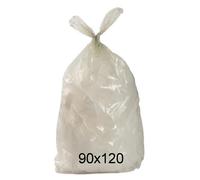 Sacchi spazzatura rotolo 90x120 colore ambra trasparente resistenti DIFFERENZIAT