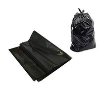 Sacchi Spazzatura Superiori 90x120 cm 120L 100gr/sacco Scatola da 160PZ (16KG) Sacco Nero Made in Italy per Raccolta DIFFERENZIATA IMMONDIZIA PATTUME con LEGACCIO