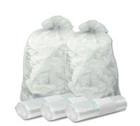 SACCHI SPAZZATURA TRASPARENTI IN PLASTICA PE-LD Cm 70x110 (110 litri) - SCATOLA DA 100 SACCHETTI