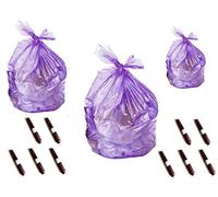 SACCHI SPAZZATURA VIOLA IN PLASTICA PE-LD Cm 70x110 (110 litri) - SCATOLA DA 100 SACCHETTI