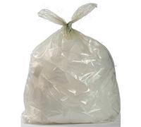 SACCHI ULTRA GIGANTI TRASPARENTI SUPER RESISTENTI PER IMMONDIZIA CM 120 X CM 140 BUSTA PER NETTEZZA URBANA IN POLIETILENE PER SPAZZATURA E RACCOLTA DIFFERENZIATA PLASTIC BAGS (PZ 15)