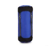 Sacco a compressione per sacco a pelo, per campeggio, viaggi, escursionismo, taglia S-XL (blu reale, extra large)