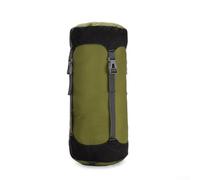 Sacco a compressione per sacco a pelo, per campeggio, viaggi, escursionismo, taglia S-XL (verde extra large)