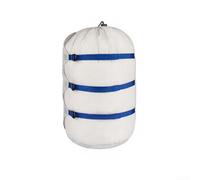 Sacco a compressione ultraleggero in silnylon 20D per viaggi all'aperto, resistente all'acqua, con coulisse e cinghie di compressione per risparmiare spazio nello zaino e mantenere gli oggetti