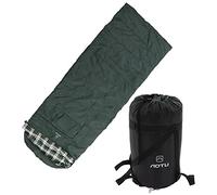 Sacco a Pelo a Busta per Doppia Persona, Sacco a Pelo da Campeggio Portatile Ispessito con Cappuccio e Cerniera per Escursioni Invernali per Uso Esterno, Convertibile in Trapunta