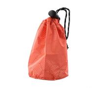 Sacco a pelo a compressione con tessuto di nylon impermeabile riflettente al calore, portatile e pieghevole, per un'organizzazione efficiente del campeggio (arancione)