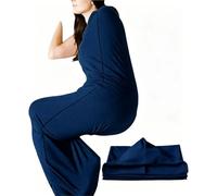 Sacco A Pelo A Compressione, Coperta Indossabile Ultraleggera For Alleviare Stress E Ansia, Coperta A Pelo Mobile Morbida E Confortevole For Bambini Adulti(BLUE,X-Small)