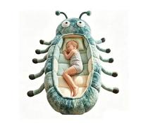Sacco A Pelo A Forma Di Bruco,hugging Caterpillar Sleeping Bags,plush Cocoon Sleeping Bag With Pull Cord,hugging Caterpillar Sleeping Bags - Plush Cocoon Full-body Lounger(C)