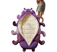 Sacco A Pelo A Forma Di Bruco,hugging Caterpillar Sleeping Bags,plush Cocoon Sleeping Bag With Pull Cord,hugging Caterpillar Sleeping Bags - Plush Cocoon Full-body Lounger(A)