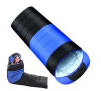 Sacco A Pelo Campeggio - A Pelo Leggeri - Sacco A Pelo Adulti Per Stagione Fredda E Viaggi Outdoor | Sacco A Compressione Compatto Da 50°F-68°F Con Coulisse Isolante | Accessorio Da Campeggio P
