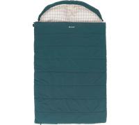 Sacco a pelo con coperta doppia outwell camper lux blu per due persone fino a 200 cm
