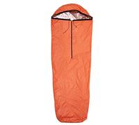 Sacco a Pelo da Campeggio Emergente in Nylon Leggero 2.08x0.81m - Riflettente e Antivento, Termico e Compatto per Escursionisti e Outdoor