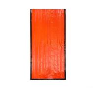 Sacco a pelo di sopravvivenza resistente, 210 x 105 cm, per escursionismo, campeggio, in alluminio ispessito, a bassa temperatura