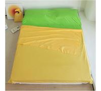 Sacco A Pelo Fodere Sacco A Pelo Portatile Compatto, Lenzuolo Foderato per Sacco A Pelo in Cotone per Hotel per Uso Domestico, per Viaggi All'aperto E Campeggio, E, 160x210cm