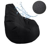 Sacco a pelo Gamer 225L nero con imbottitura ECO Bean Bag cuscino XL