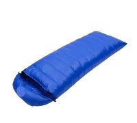 Sacco a pelo grande con busta in piuma d'oca bianca: calda trapunta termica for la stagione fredda(Weight 1200g Blue)