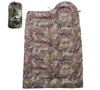 Sacco a pelo impermeabile - 220 cm di lunghezza per esterni - design leggero e compatto - tutto il essenziale - Struttura resistente alle intemperie con sacco a sacco - per esterni affidabili