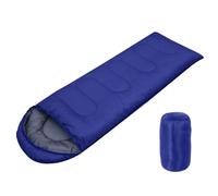 Sacco a pelo in cotone spesso e portatile, leggero, caldo e a prova di umidità, può essere aperto come un materassino trapuntato, varie dimensioni e colore a scelta