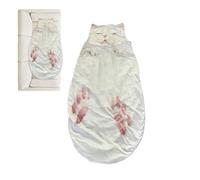 Sacco a pelo in peluche | Coperta calda e Mona - Sacco a pelo per adulti, campeggio, viaggi, pernottamento in casa estranea, casa, riposo all'interno, e relax