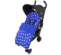 Sacco a pelo in pile/Cosy Toes compatibile con Phil & Teds Dot Explorer stella blu