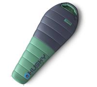 Sacco a pelo in piuma Husky Dinis Cerniera: Destro / Colore: blu/verde