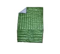 Sacco A Pelo Inverno Autunno Primavera Piumino d'anatra bianco Sacco a pelo mummia Coperta Materassino Trapunta Amaca Sottocoperta Campeggio(L Size Green)
