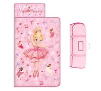 Sacco a Pelo Morbido, Nap Mat Caldo per Bambini, Tappi per le Orecchie e Coperte per Bambini, Ragazze, Ragazzi, Campeggi, Principessa