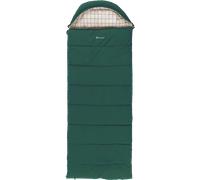 Sacco a pelo outwell camper prime verde con zip a destra fino a 200 cm