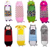 Sacco a Pelo Peluche per Bambini Sleepy Cuscino Morbido Pieghevole Pigiama Party