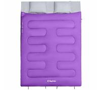 Sacco a pelo per 2 persone Kingcamp Oxygen Violet 220x150 cm