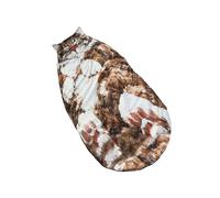 Sacco a pelo per animali - Simpatico lettino caldo 175x80x5 cm, poliestere robusto, coperta lavabile, lettino per adulti | Busta accogliente per pigiama party per viaggi di lunga durata, campeggio, re