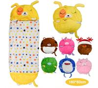Sacco a pelo per bambini con comodo cuscino morbido 160*60cm-giallo Sacchi a pelo per bambini super morbidi e comodi: è la stessa cosa che ti ho detto. Niente che non abbia creato un rapporto con i no